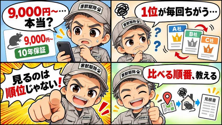 リード文4コマ漫画