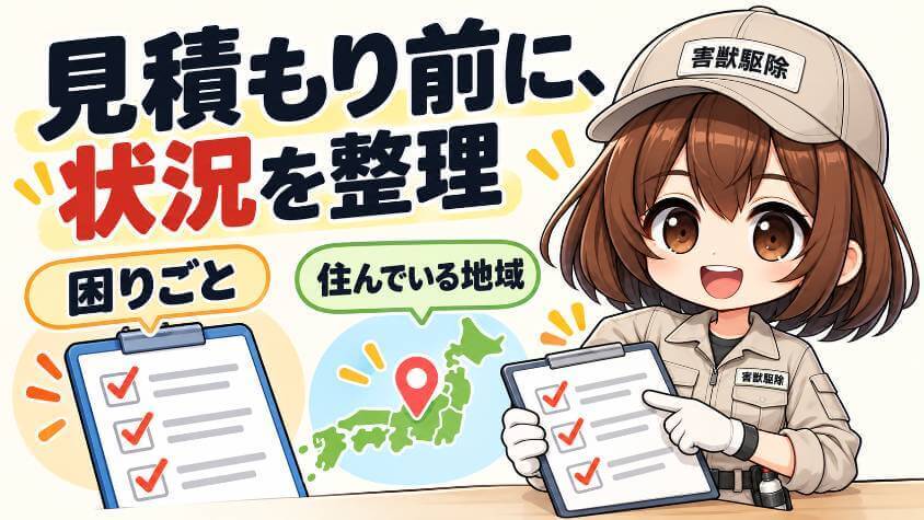 再発・もう一度頼むときの困りごと別に、見積もりを頼む先