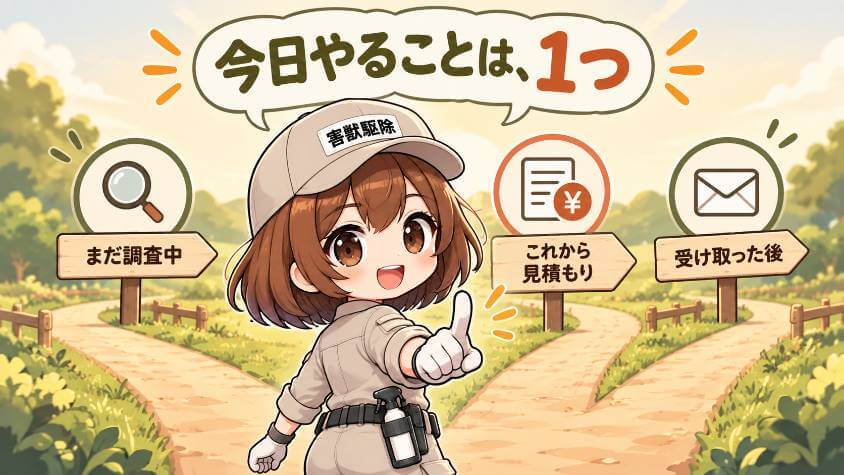 今の状態ごとに、今日やること