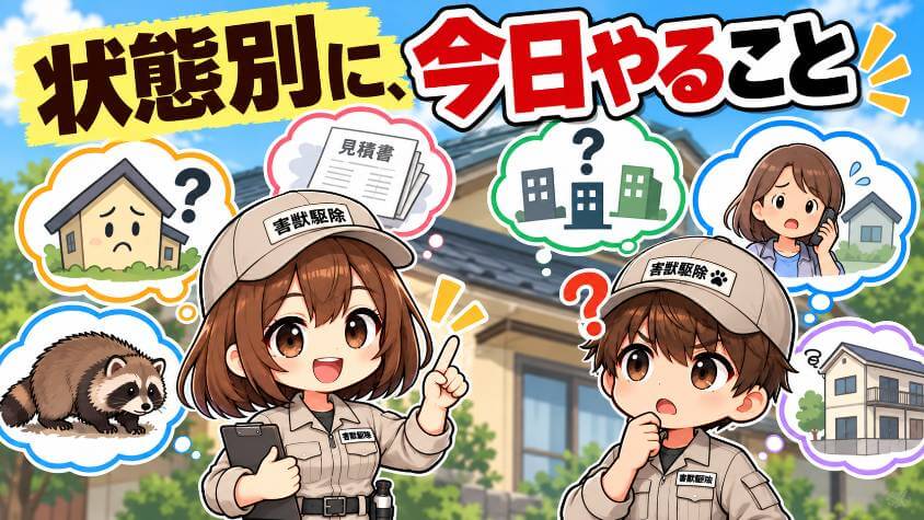 状態別に、今日やること