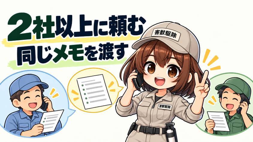 何社に、どう頼むか