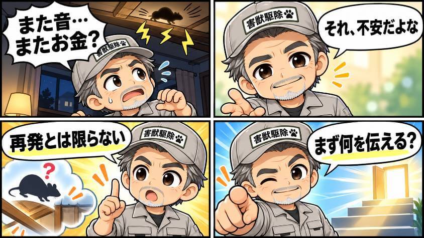 リード文4コマ漫画