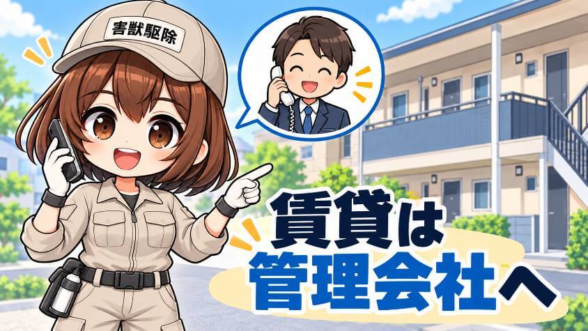 賃貸に住んでいるなら、保証の前に管理会社か大家さんへ