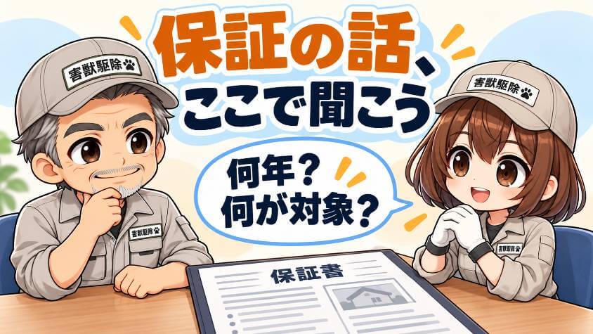 見積もりの場で、来た会社に聞く一言