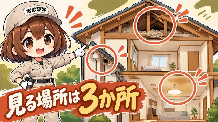 現地調査で見てもらう3か所と、その場の一言
