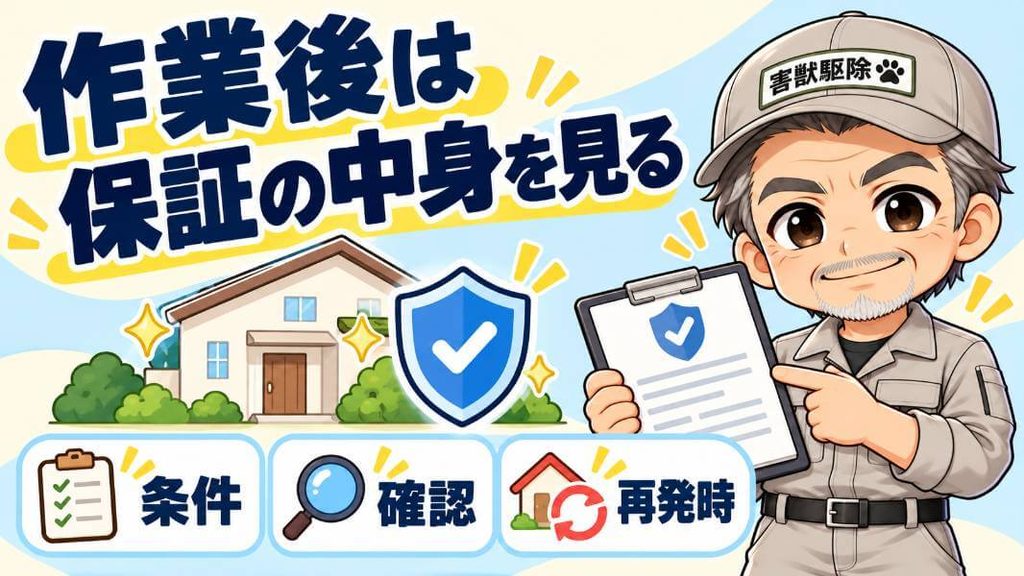 アズサポートの作業のあと｜保証プランの確かめ方