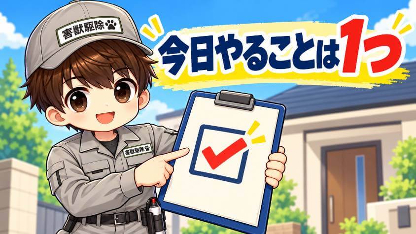 保証のどこで止まっているか別に、今日やること