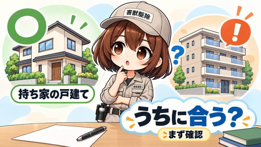 駆除太郎が向いている人・ほかを考えたほうがいい人