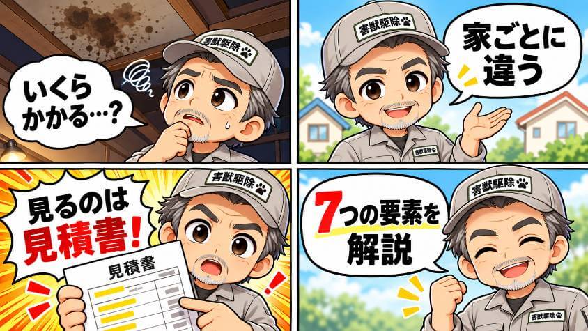 リード文4コマ漫画