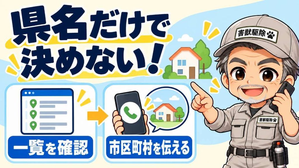 対応エリアは、公式サイトの一覧で確かめる
