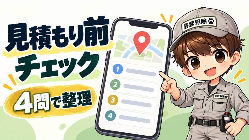 見積書は、上から1行ずつ読む