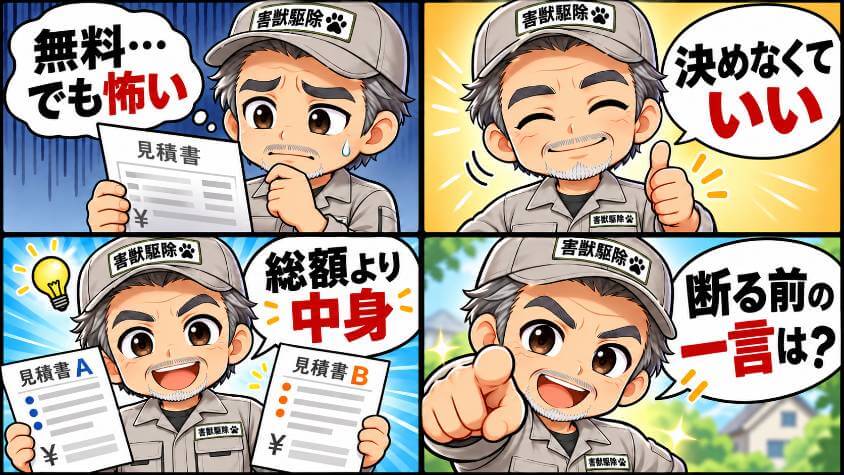 リード文4コマ漫画