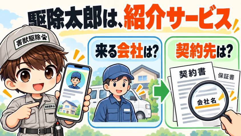 害獣退治の駆除太郎|関東7都県の戸建て