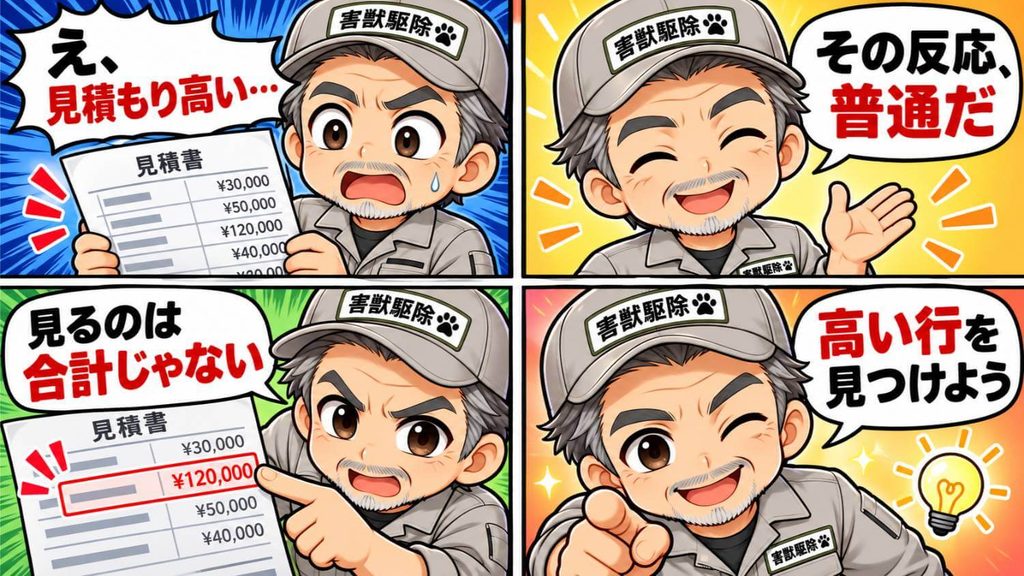 リード文4コマ漫画
