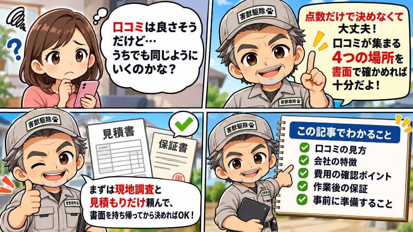 リード文4コマ漫画