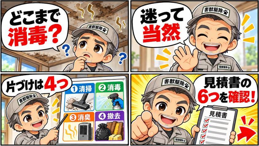 リード文4コマ漫画