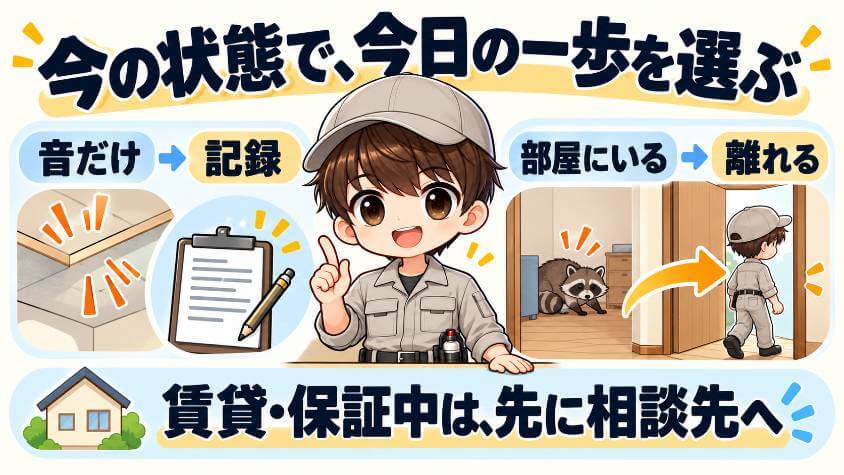 今の状態別に、今日やること2