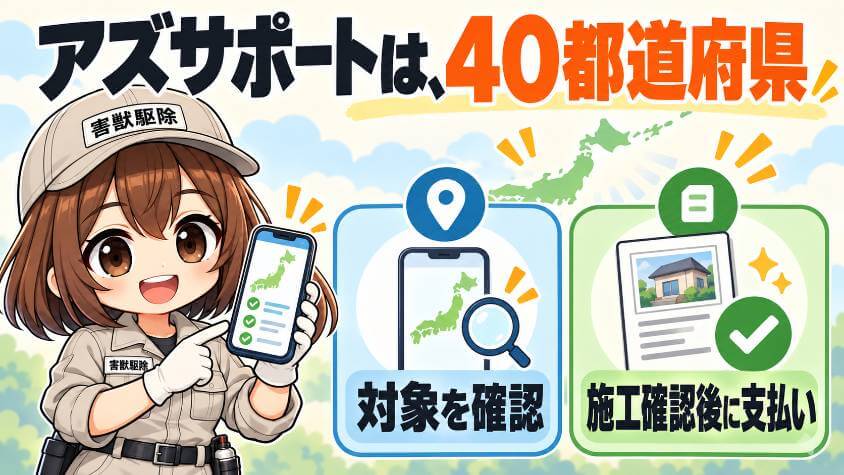 アズサポート|40都道府県