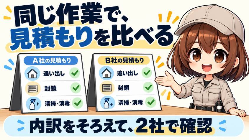 金額の幅が広い理由と、見積書の見方