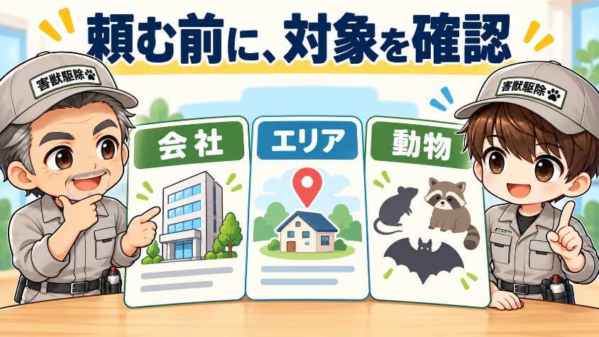 運営会社・対応エリア・対応動物